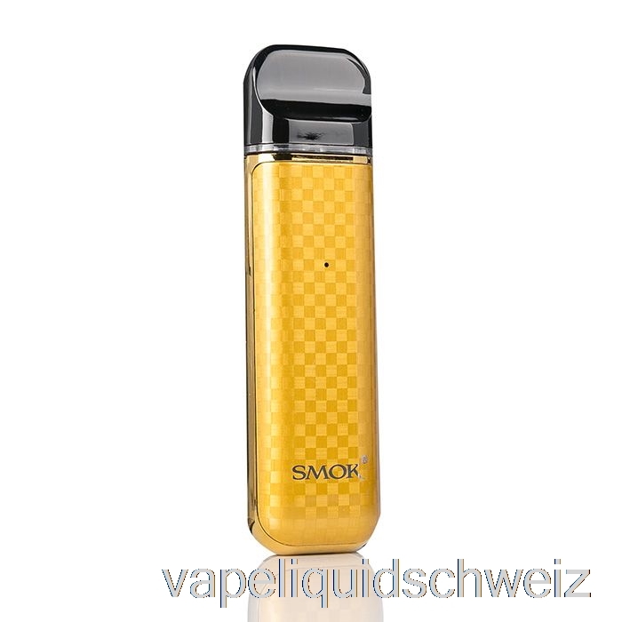 Smok Novo 2 25 W Pod-System Gold Carbon Fiber Vape Ohne Nikotin